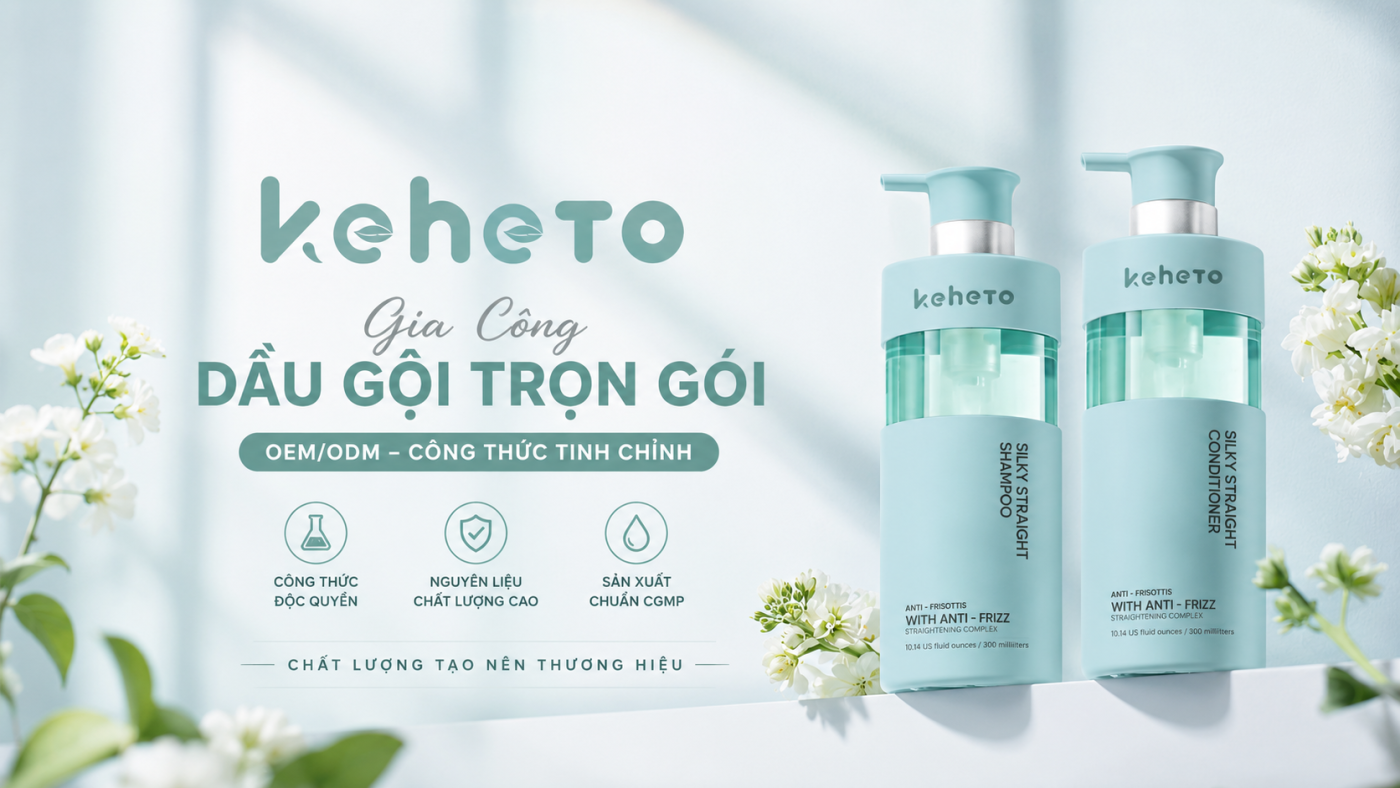Gia Công Dầu Gội Trọn Gói OEM ODM – Công Thức Tinh Chỉnh