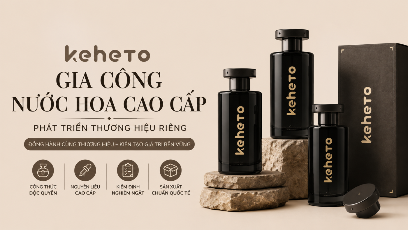 Gia công nước hoa cap cấp phát triển thương hiệu riêng