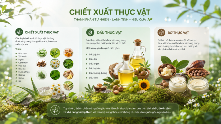 Mỹ Phẩm Thiên Nhiên Thành Phần, Công Dụng & Xu Hướng