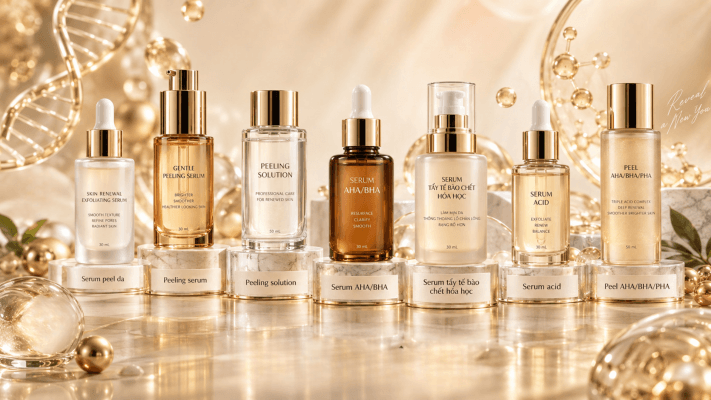 Gia Công Serum Peel Da xu hướng