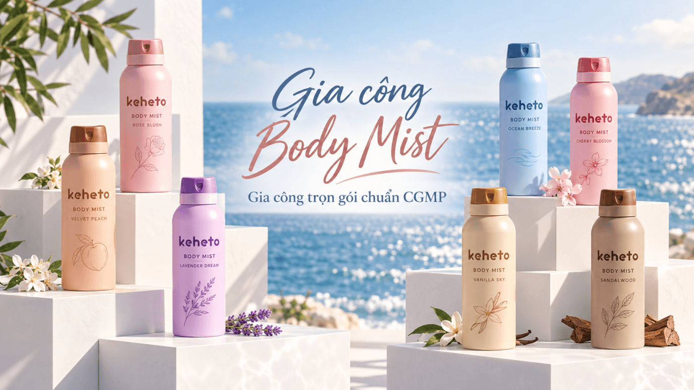 Gia công body mist