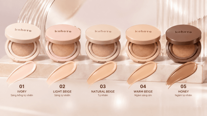 Gia công cushion tone màu