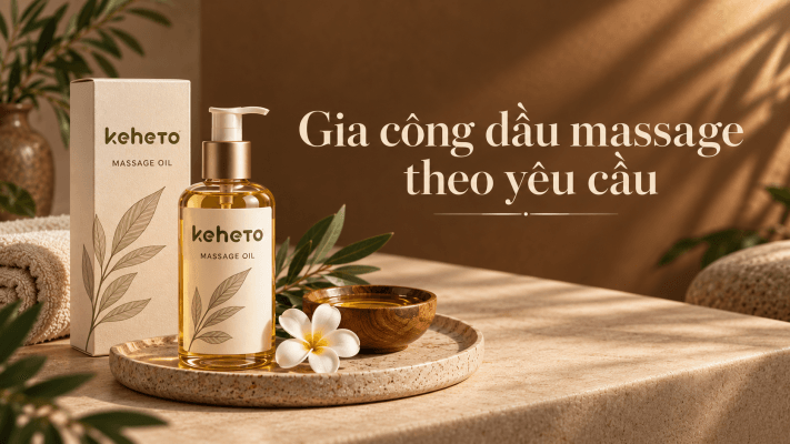 Gia công dầu massage theo yêu cầu