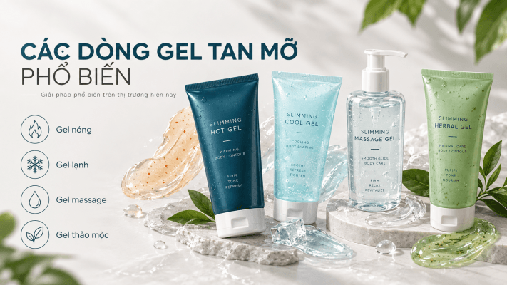 Gia công gel tan mỡ