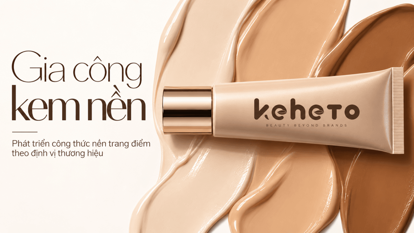 Gia công kem nền