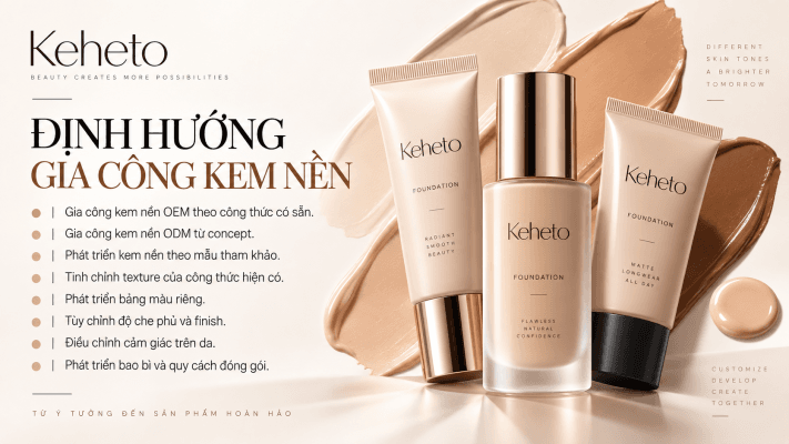 Gia công kem nền định hướng