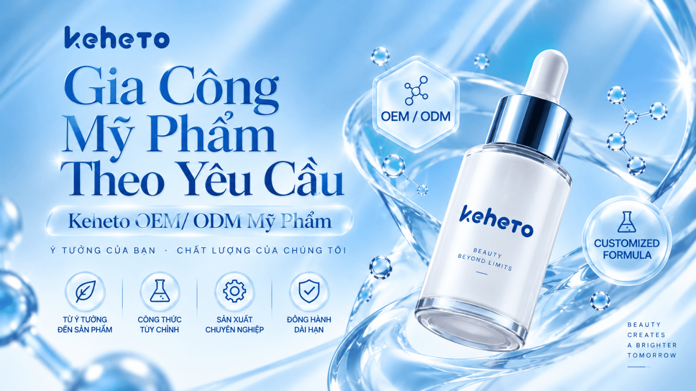 Gia công mỹ phẩm theo yêu cầu