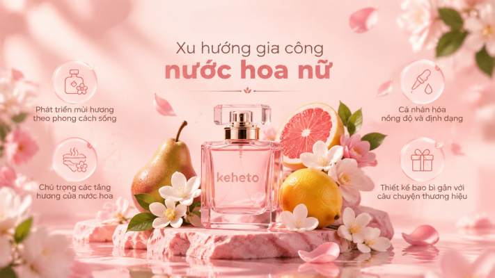 Gia công nước hoa nữ