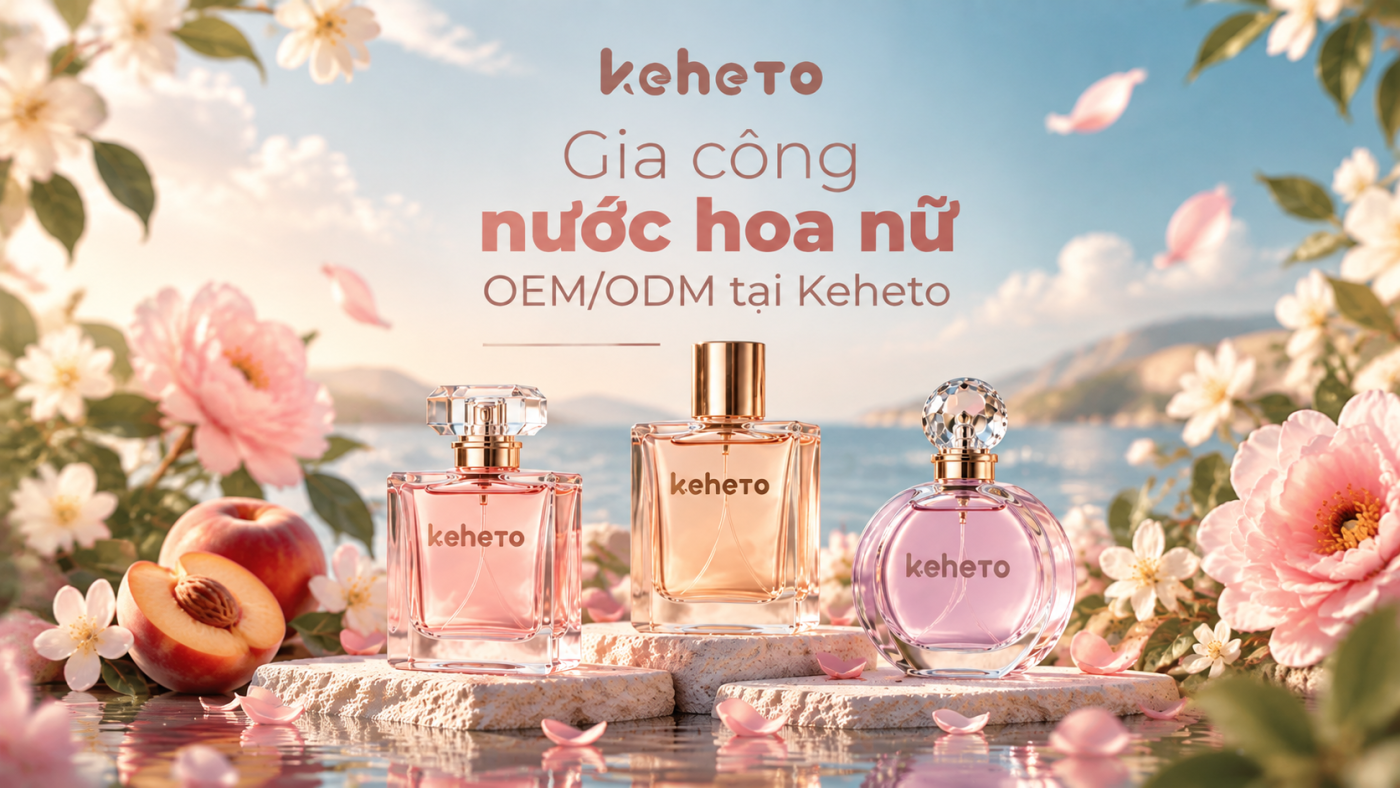 Gia công nước hoa nữ