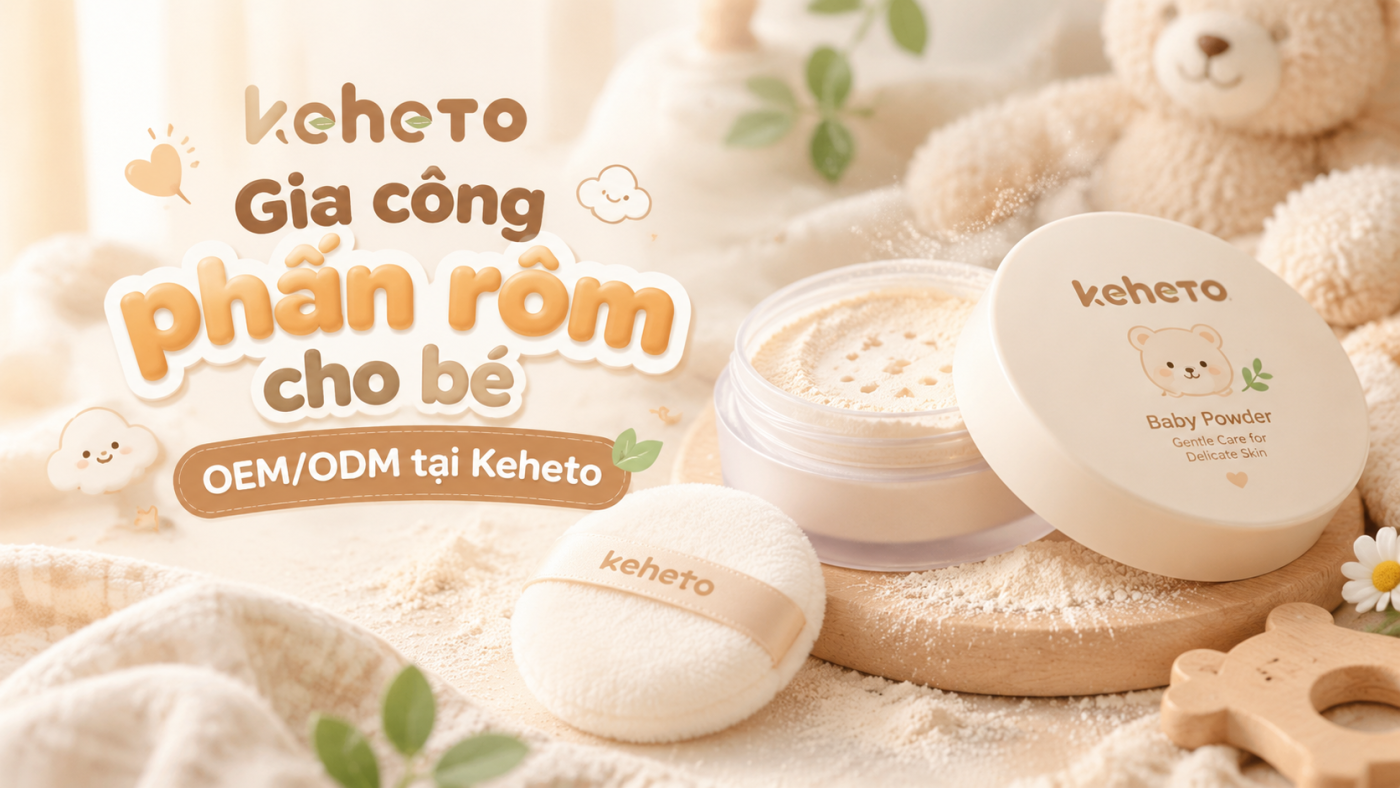 Gia công phấn rôm