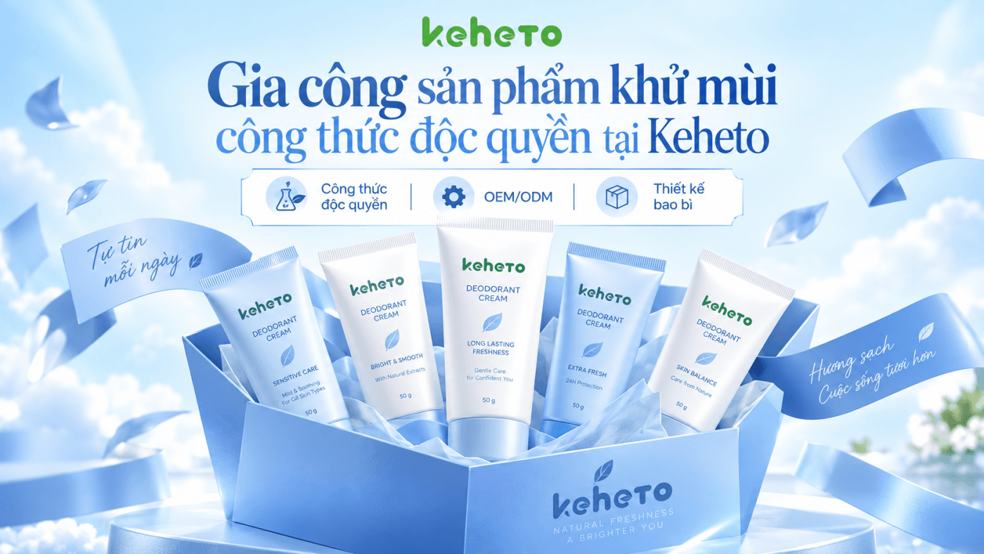 Gia công sản phẩm khử mùi