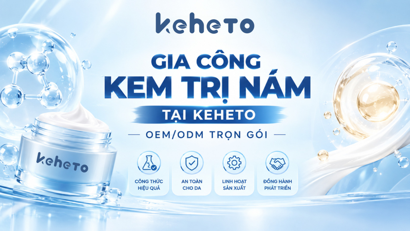 gia công kem trị nám