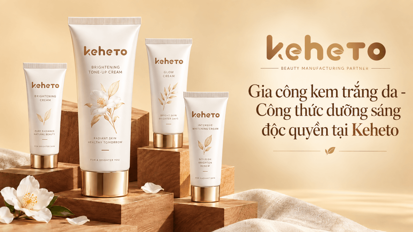 gia công kem trắng da trọn gói