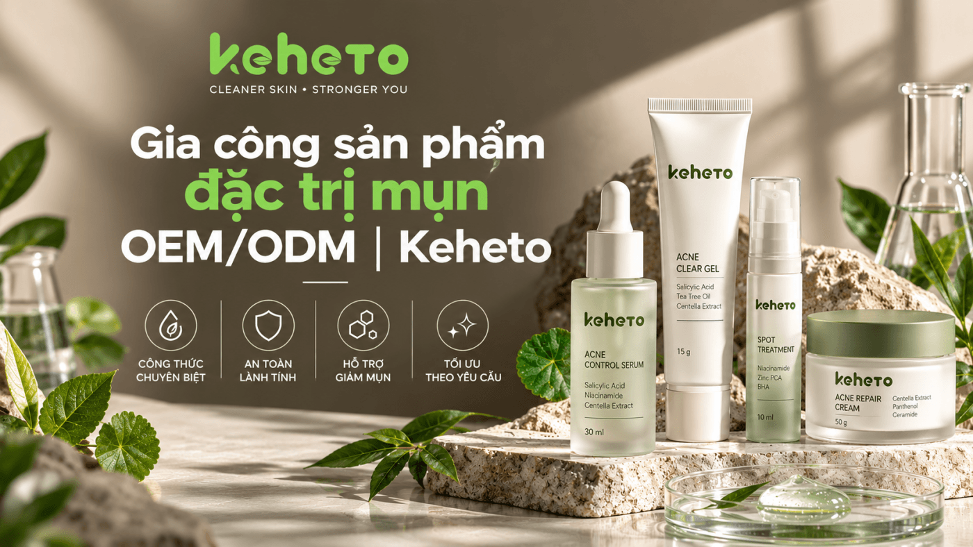 gia công sản phẩm đặc trị mụn