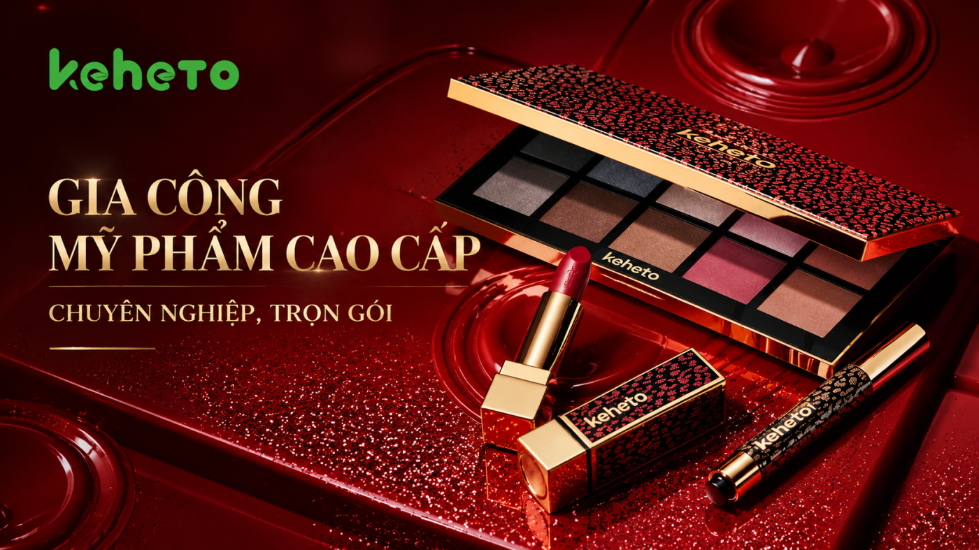 Gia công mỹ phẩm cao cấp, chuyên nghiệp