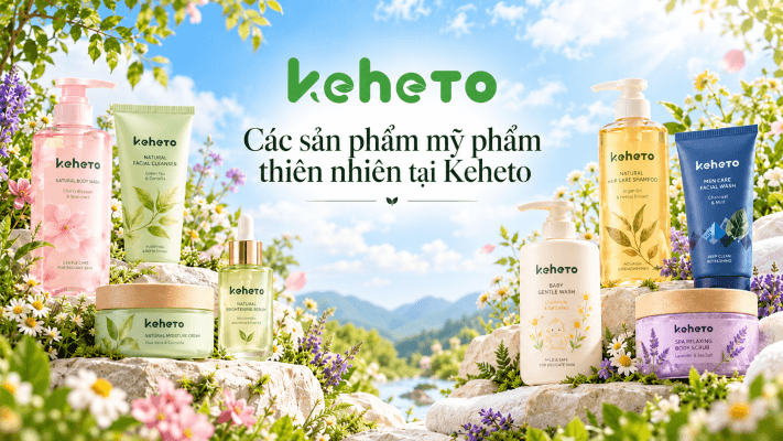 Gia công mỹ phẩm thiên nhiên các dòng sản phẩm