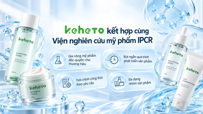Nghiên cứu mỹ phẩm tại Keheto