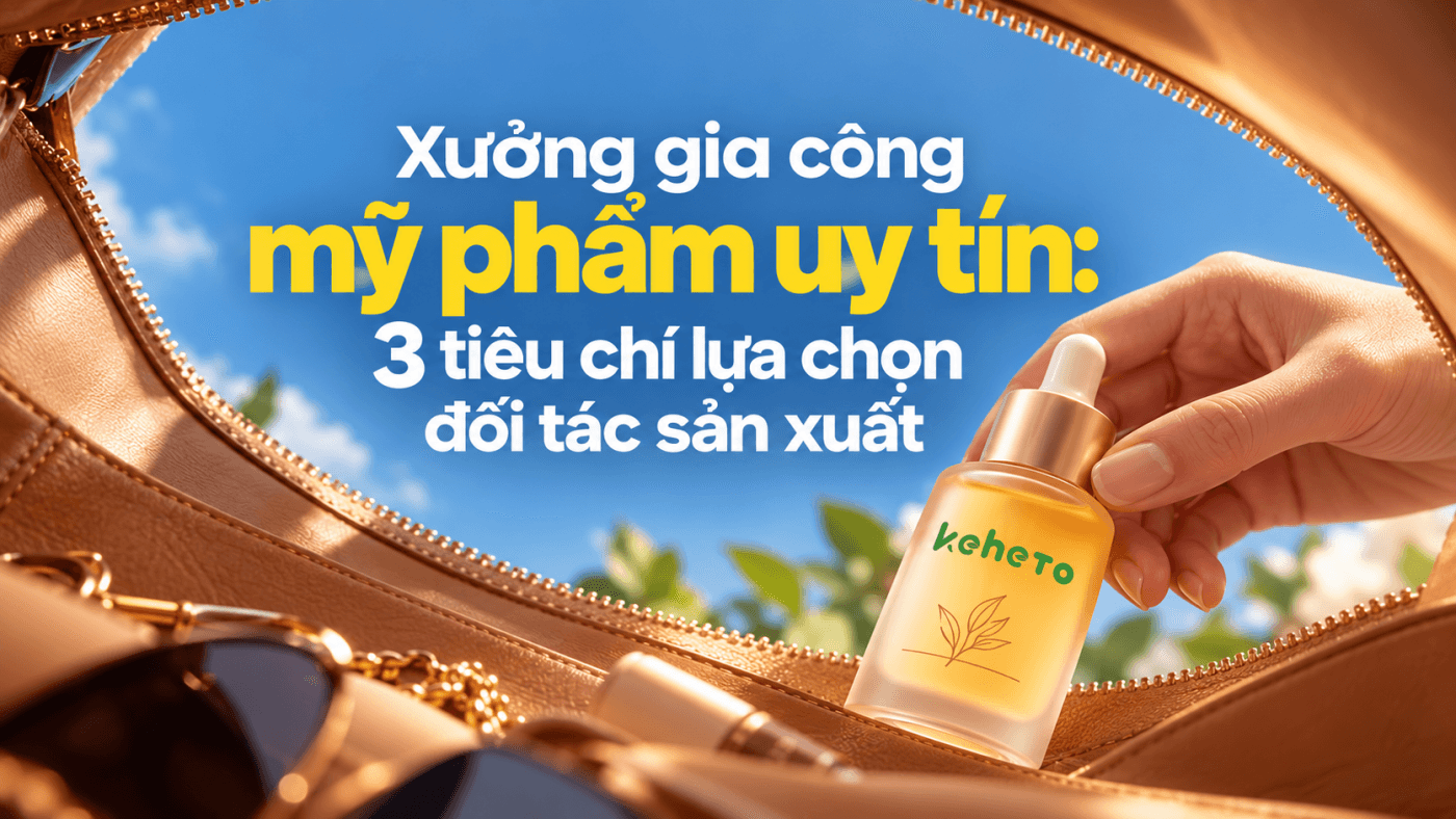 xưởng gia công mỹ phẩm uy tín